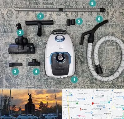 قطعات جاروبرقی در میدان حر 