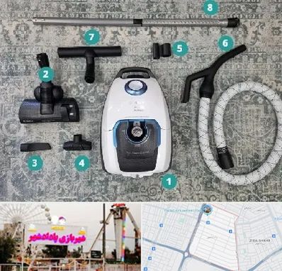 قطعات جاروبرقی در پادادشهر اهواز 