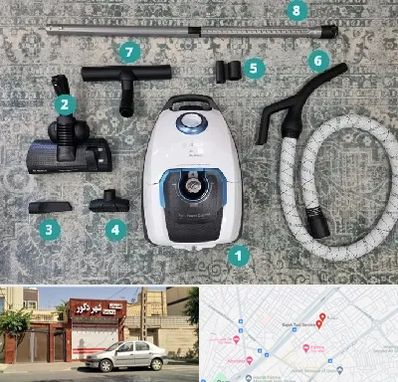 قطعات جاروبرقی در باجک قم 