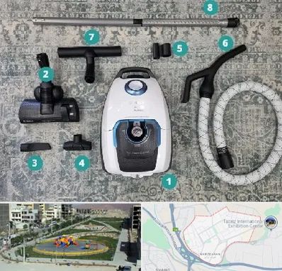 قطعات جاروبرقی در مرزداران تبریز 