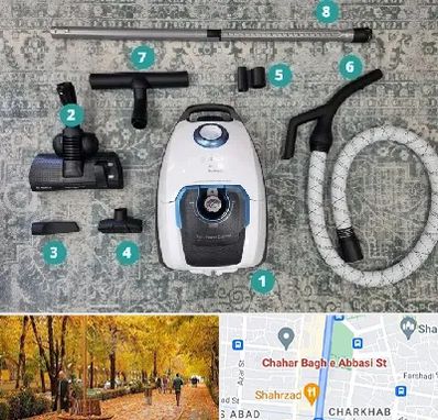 قطعات جاروبرقی در چهارباغ اصفهان 