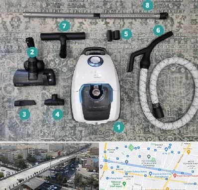 قطعات جاروبرقی در فرجام 