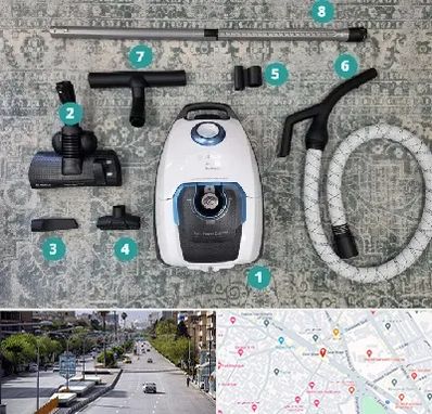 قطعات جاروبرقی در خیابان زند شیراز 