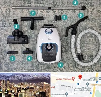 قطعات جاروبرقی در جردن 