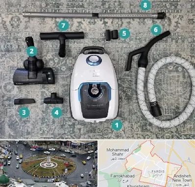 قطعات جاروبرقی در فردیس کرج 