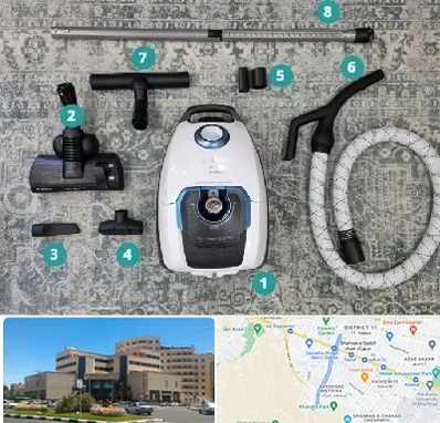 قطعات جاروبرقی در صیاد شیرازی مشهد 