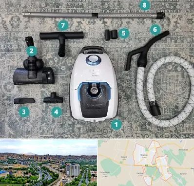 قطعات جاروبرقی در شهریار