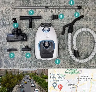 قطعات جاروبرقی در شهران 