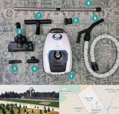 قطعات جاروبرقی در قرچک