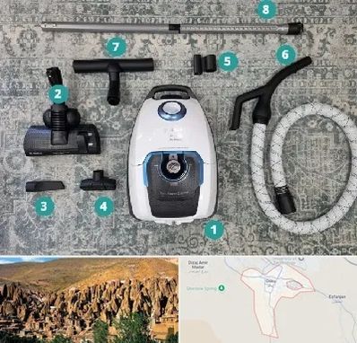 قطعات جاروبرقی در اسکو