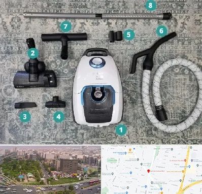 قطعات جاروبرقی در آیت الله کاشانی 