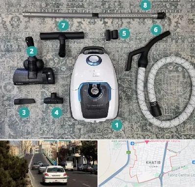 قطعات جاروبرقی در خطیب تبریز 