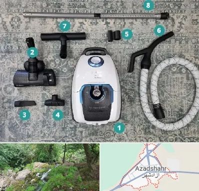 قطعات جاروبرقی در آزادشهر