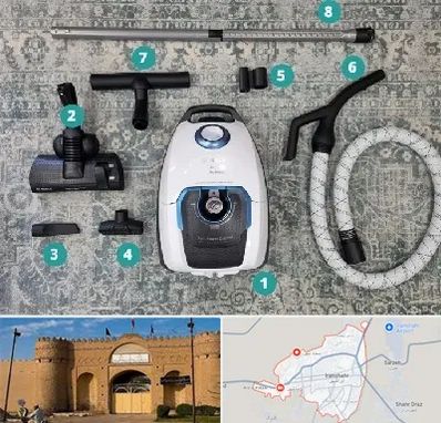 قطعات جاروبرقی در ایرانشهر