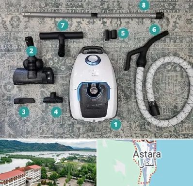 قطعات جاروبرقی در آستارا