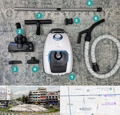 قطعات جاروبرقی در مرکز تهران