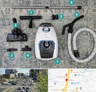 قطعات جاروبرقی در ستاری 