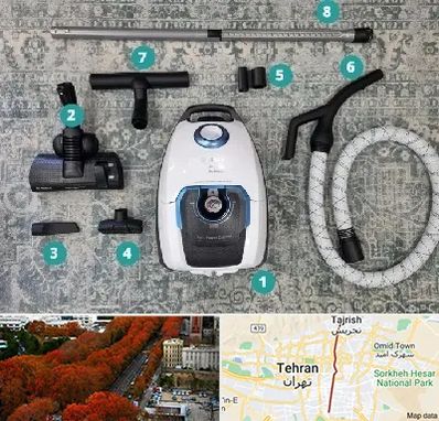 قطعات جاروبرقی در ولیعصر 