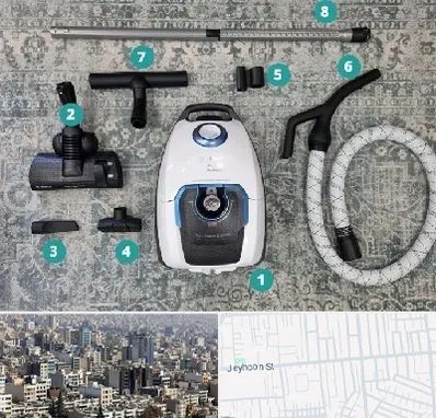 قطعات جاروبرقی در جیحون