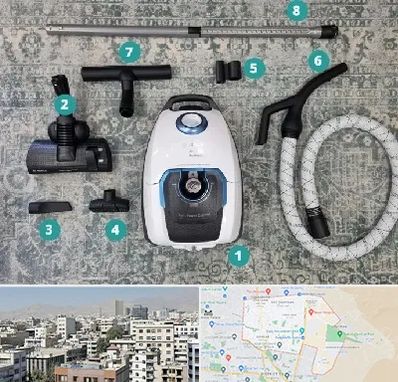 قطعات جاروبرقی در منطقه 14 تهران 