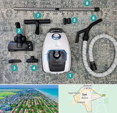 قطعات جاروبرقی در ساری