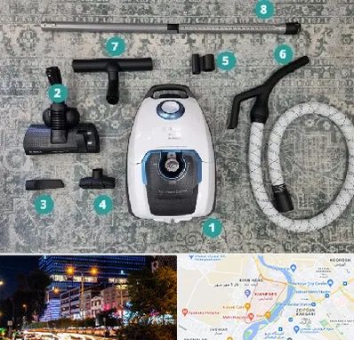 قطعات جاروبرقی در کیانپارس اهواز 