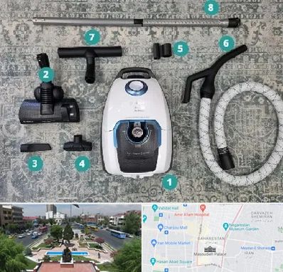 قطعات جاروبرقی در بهارستان 