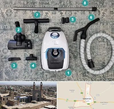 قطعات جاروبرقی در سبزوار