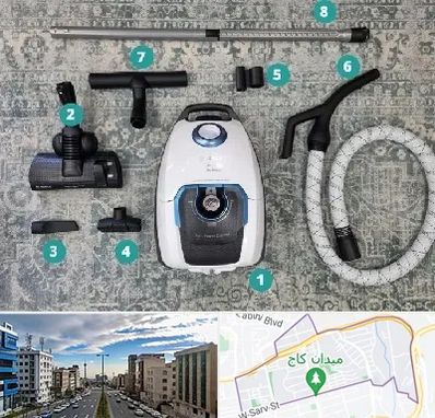 قطعات جاروبرقی در سعادت آباد 