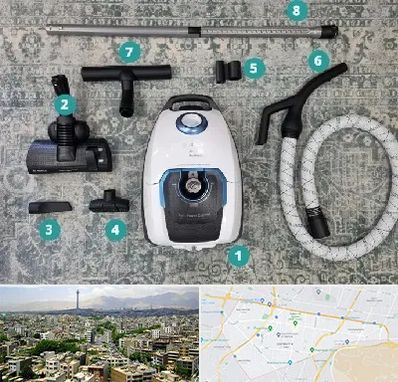 قطعات جاروبرقی در منطقه 8 تهران 