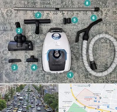 قطعات جاروبرقی در گلشهر کرج 