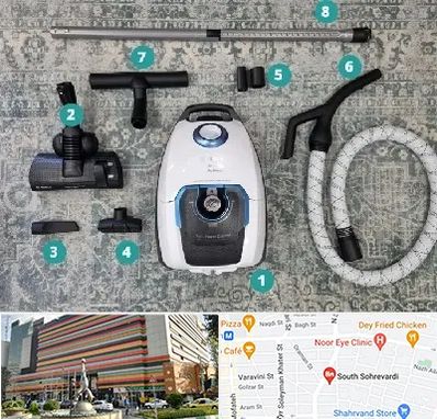 قطعات جاروبرقی در سهروردی 