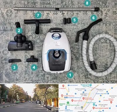 قطعات جاروبرقی در شریعتی 