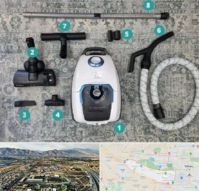 قطعات جاروبرقی در منطقه 21 تهران 