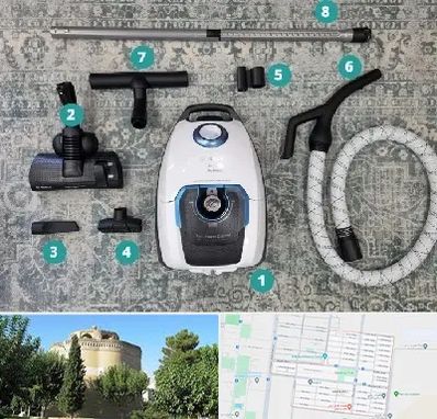 قطعات جاروبرقی در مرداویج اصفهان 