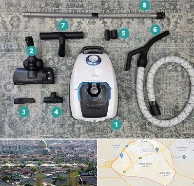 قطعات جاروبرقی در رباط کریم