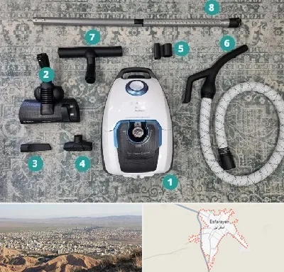 قطعات جاروبرقی در اسفراین