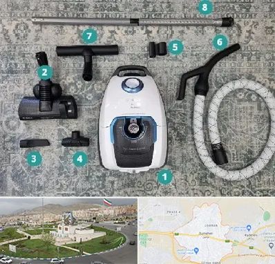 قطعات جاروبرقی در بومهن