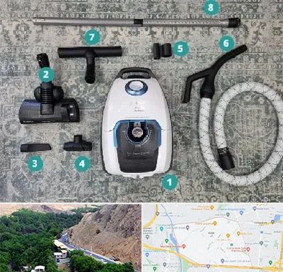 قطعات جاروبرقی در کن 