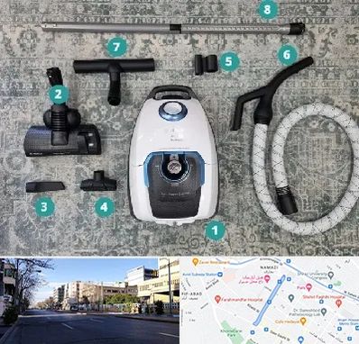 قطعات جاروبرقی در خیابان ملاصدرا شیراز 