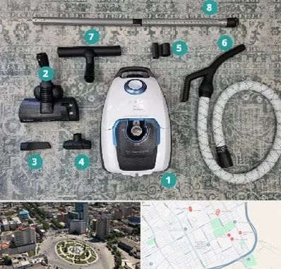 قطعات جاروبرقی در زرافشان اسلامشهر 