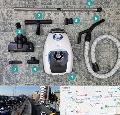 قطعات جاروبرقی در پیروزی 