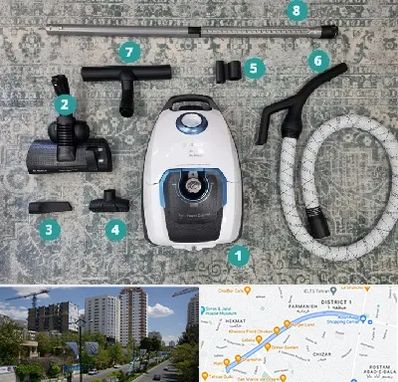 قطعات جاروبرقی در اندرزگو 