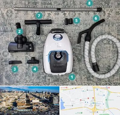 قطعات جاروبرقی در شهرک راه آهن 