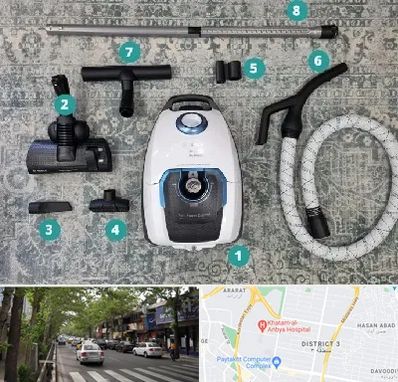 قطعات جاروبرقی در ظفر 