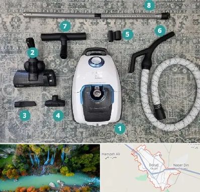 قطعات جاروبرقی در دورود