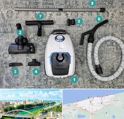 قطعات جاروبرقی در بابلسر