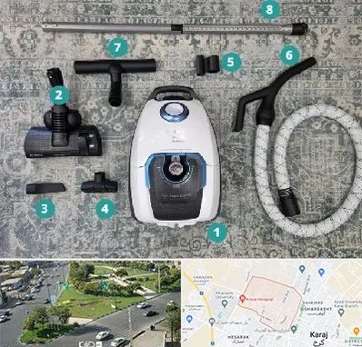 قطعات جاروبرقی در شاهین ویلا کرج 