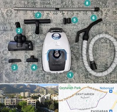 قطعات جاروبرقی در اختیاریه 