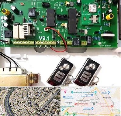 نصب دزدگیر منزل در شهرک غرب مشهد 